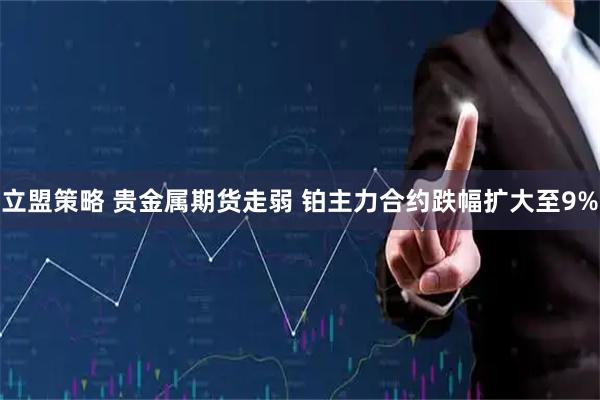 立盟策略 贵金属期货走弱 铂主力合约跌幅扩大至9%